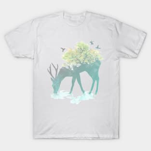 Surrealistic Deer T-Shirt